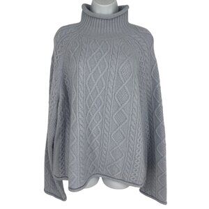 J.Crew Womens Cable-Knit Rollneck Long Sleeve Sweater 2X